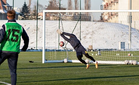 Olimpijczycy na początku przygotowań