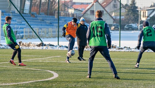 Olimpijczycy na początku przygotowań