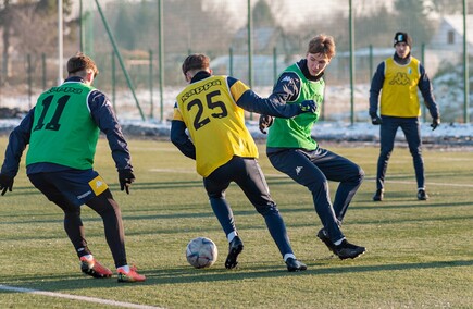 Olimpijczycy na początku przygotowań