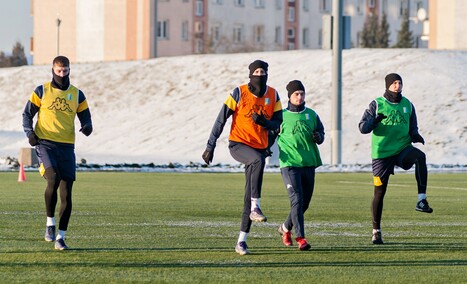 Olimpijczycy na początku przygotowań