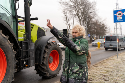 Strajk rolników w Elblągu. Tak go relacjonowaliśmy