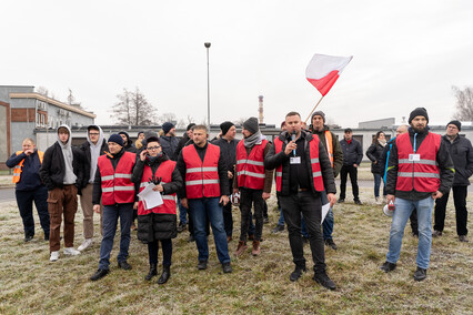 Strajk rolników w Elblągu. Tak go relacjonowaliśmy