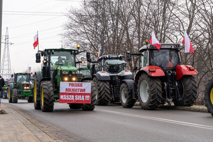 Strajk rolników w Elblągu. Tak go relacjonowaliśmy