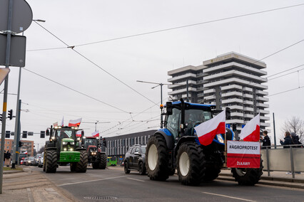 \"Potrzebujemy konkretnych rozwiązań\". Rolnicy protestowali na ulicach Elbląga