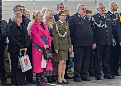 Komendant żegna się ze strażacką służbą