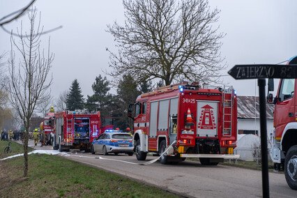 Spłonęła stodoła