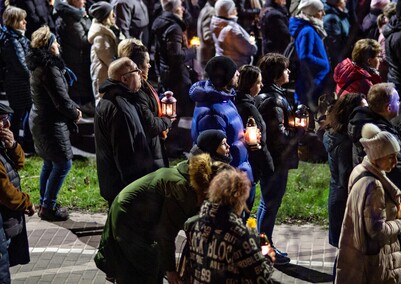 Wierni przeszli przez Elbląg w Drodze Krzyżowej