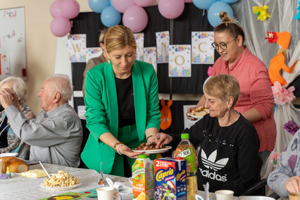 Pierwsze takie śniadanie wielkanocne