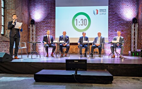 Kandydaci na prezydenta Elbląga zmierzyli się w przedwyborczej debacie