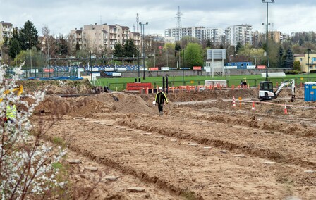 Co słychać na budowie kąpieliska?