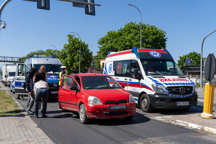 Problematyczna kolizja na Grunwaldzkiej