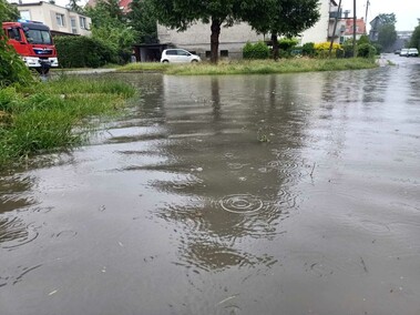 Elbląg podtopiony