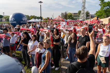 Kibicowaliśmy na bulwarze