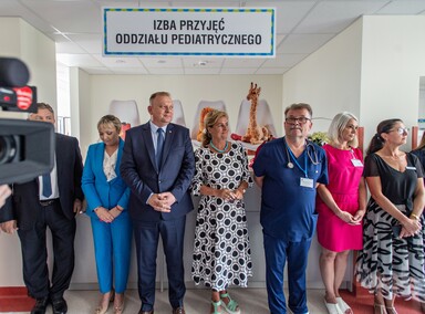 Pediatria uroczyście przeniesiona