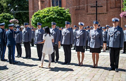 Policjanci świętują