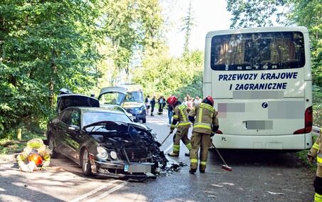 Wypadek autokaru pod Kadynami, sprawca nietrzeźwy