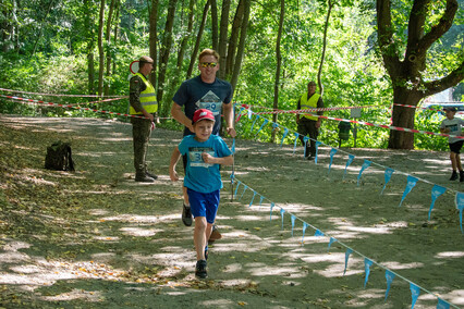 „Mama, dawaj“. Zobacz zdjęcia z Jump&Run w Bażantarni