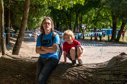 „Mama, dawaj“. Zobacz zdjęcia z Jump&Run w Bażantarni