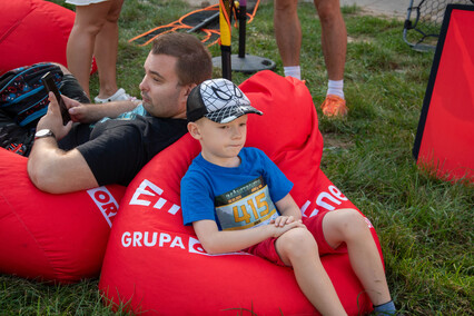 „Mama, dawaj“. Zobacz zdjęcia z Jump&Run w Bażantarni