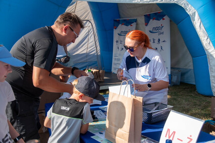„Mama, dawaj“. Zobacz zdjęcia z Jump&Run w Bażantarni