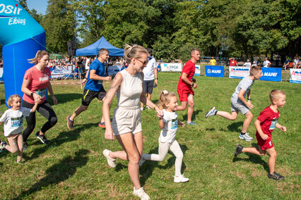 „Mama, dawaj“. Zobacz zdjęcia z Jump&Run w Bażantarni