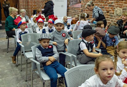 Przedszkolaki zaśpiewały o niepodległości