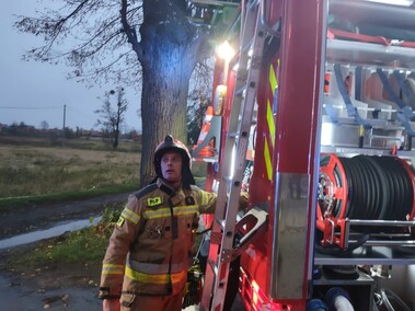 Pożar klasztoru w Braniewie