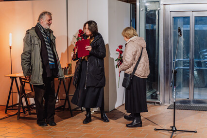 Malujące małżeństwo w Galerii EL