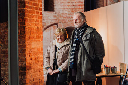 Malujące małżeństwo w Galerii EL