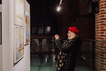 Malujące małżeństwo w Galerii EL