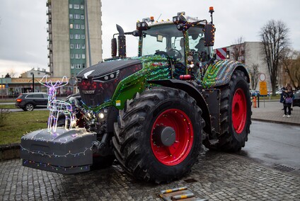 Gorący bigos, jemioła i życzenia od rolników