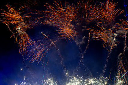 Tak Elbląg powitał nowy rok