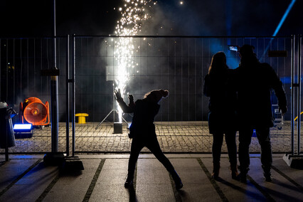 Tak Elbląg powitał nowy rok