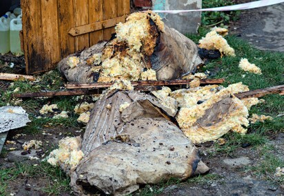 Nocny pożar przy Mickiewicza