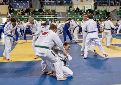 Judocy trenują w Elblągu