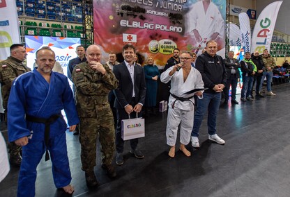 Judocy trenują w Elblągu