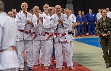 Judocy trenują w Elblągu