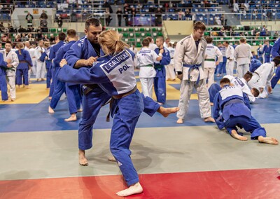 Judocy trenują w Elblągu