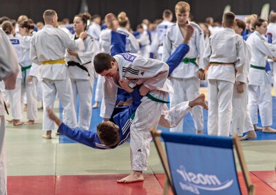 Judocy trenują w Elblągu