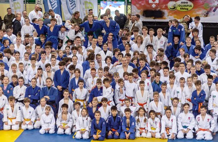 Judocy trenują w Elblągu