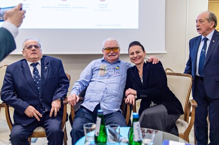Lech Wałęsa w Elblągu: Zostawcie wolny rynek, a wszystko inne poprawcie