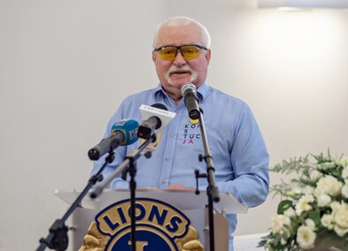 Lech Wałęsa w Elblągu: Zostawcie wolny rynek, a wszystko inne poprawcie