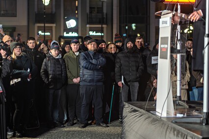 Sławomir Mentzen w Elblągu: Odrzucę pakt migracyjny i uszczelnię granice