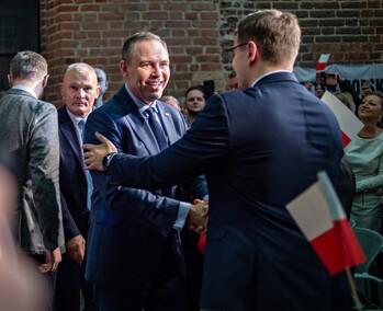 Karol Nawrocki w Elblągu: \"To studium upadku musimy powstrzymać\"