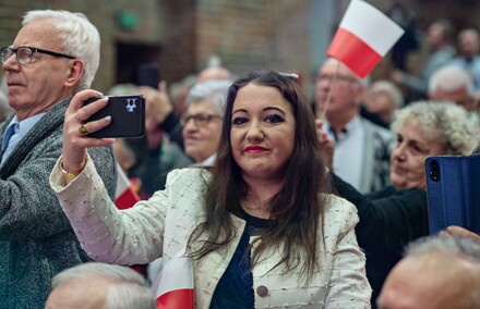 Karol Nawrocki w Elblągu: \"To studium upadku musimy powstrzymać\"