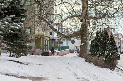 W Elblągu zimowo. Zobacz zdjęcia