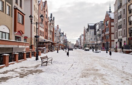 W Elblągu zimowo. Zobacz zdjęcia