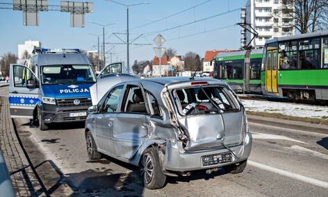 Zderzenie z tramwajem