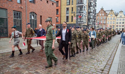 Biel i czerwień na starówce
