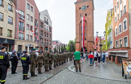 Biel i czerwień na starówce
